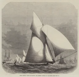 Royal London Yacht-Club Match, the Phryne Winning at Gravesend